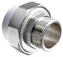 Американка НАР.рез d 40х1 1/2 (HJФ - 11/2M *40S полипропилен ППРС FRAP) F102.4008