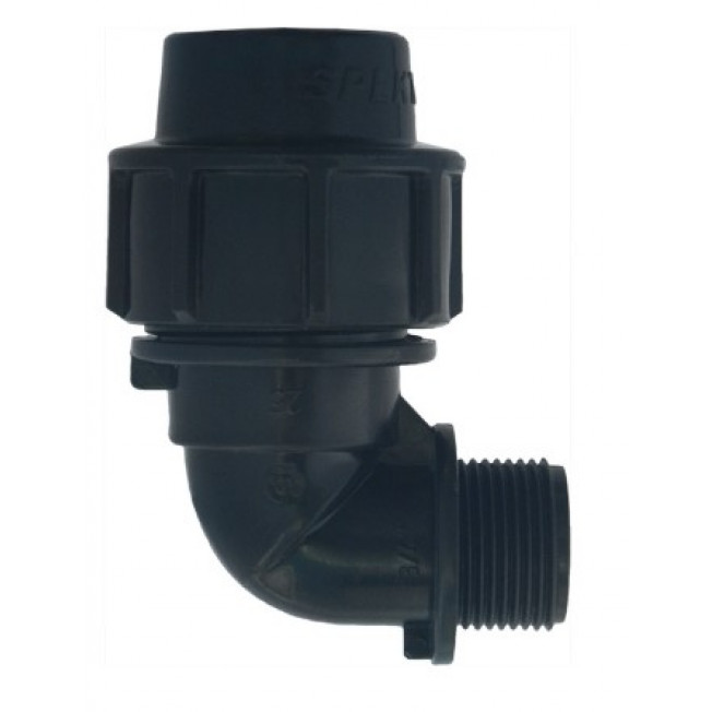 Отвод комбинир. PN16 НР 25х3/4" ПНД