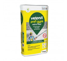 Штукатурка гипсовая, трещиностойкая с микроволокном Vetonit Profi Gyps, 25 кг /ГУ006