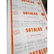 Сотовый поликарбонат 8мм прозрач. Sotalux 2,1х6м (12,6 кв.м) защ. пленка с 1стор. плотн-0,9