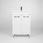 Тумба "Вена" 2 створки с раковиной COMO 60, (БЕЗ СМЕСИТЕЛЯ, 430х560х820) VIANT