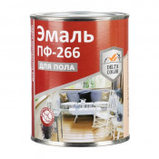Эмаль для пола ПФ-266 Желто-Коричневая 0,8кг. "Delta Color" Волгоград