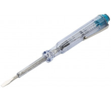 Отвертка индикаторная, 135 мм, до 500 В, шлицевая SBT-SCT-T135P1 Smartbuy