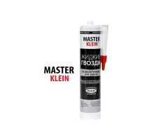 Жидкие гвозди "Master Klein" белые ДЛЯ ЗЕРКАЛ, 310мл картридж "1344" / УТ-00091230