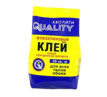 Клей для обоев флизелиновый 200г Кволити *КЛ29