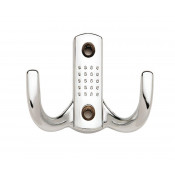 Крючок 04.41.02 перф. 2-х рожк. ХРОМ, 302077