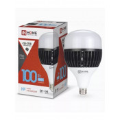 Лампа светодиодная Ин Хоум (InHome) высокомощная E27/E40 100W (9500lm) 6500К 230V 202x140 HP-PRO 5697