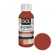 Паста колер универсал. GOL  54 кирпичный 0,1л
