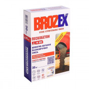 Смесь цементно-песчаная М300 Пескобетон 30кг BROZEX