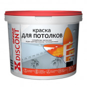 Краска акриловая для потолков 3 кг Дисконт Ореол
