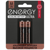 Батарейка алкалиновая Energy Ultra LR6/2B (AA пальчиковая) 2шт./уп.