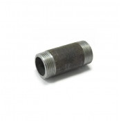 Бочонок (ниппель) 1/2" Нар/Нар резьба Черн Ду15