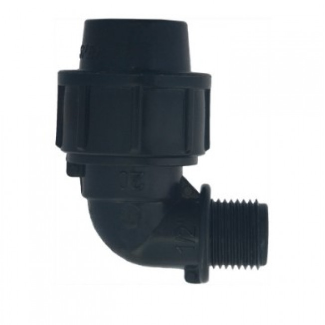 Отвод комбинир. PN16 НР 32х3/4" ПНД