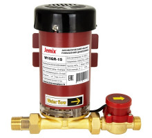 Насос повышающий давление JEMIX W15GR-15, AUTO с авт. вкл. СУХОЙ РОТОР. 120Вт. Напор15 м. Произв.25 л/м