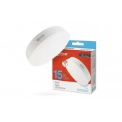 Лампа светодиодная Ин Хоум (InHome) VC GX53 (таблетка) 15W 1430lm 6500К 6K 75x27 (без пульсации) 0839