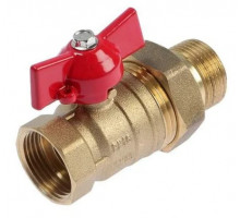 Кран шаровой с американкой 3/4" 20мм ВН/НР бабочка (Беларусь)