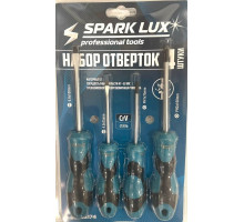 Отвертка набор 4пр SPARK LUX (PH6X100, PH3X75, SL3X75, SL6X100)