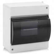 Бокс (корпус) пластик. КМПн 2/6 IEK Krepta 3, для наружной установки, IP30, белый
