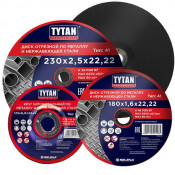 Круг отр. по металлу 150х1,6х22,22 TYTAN Professional