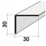Уголок ПВХ 30*30 белый 2,7м