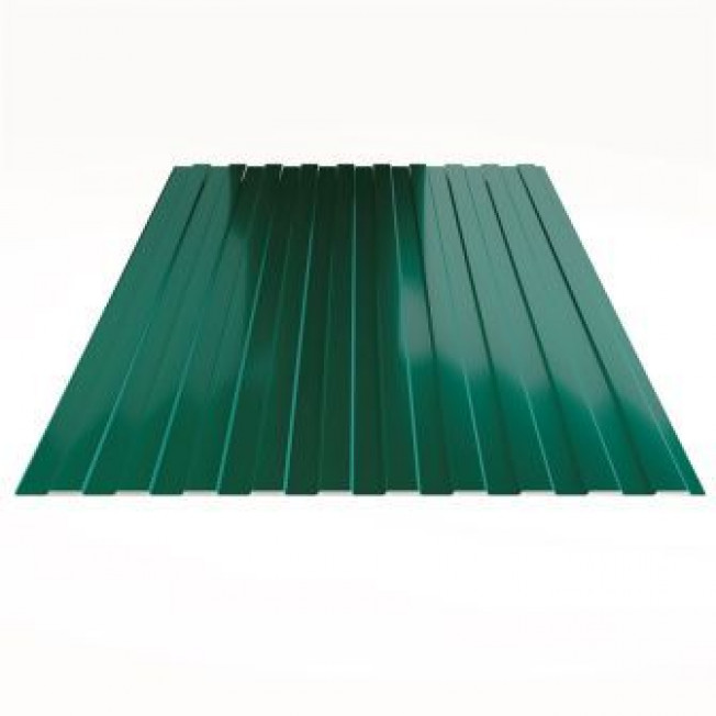 Профнастил 2,0м С8 RAL 6005 (Зеленый мох) 0,35 1,19Х2,00