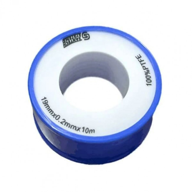 Лента ФУМ 19мм*0,2мм*15м PTFE вода SantechSystems