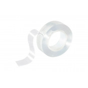 Нано-лента двусторонняя клейкая многоразовая, прозрачная, 2 м