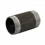 Бочонок (ниппель) 1 1/2" Нар/Нар резьба Черн Ду-40